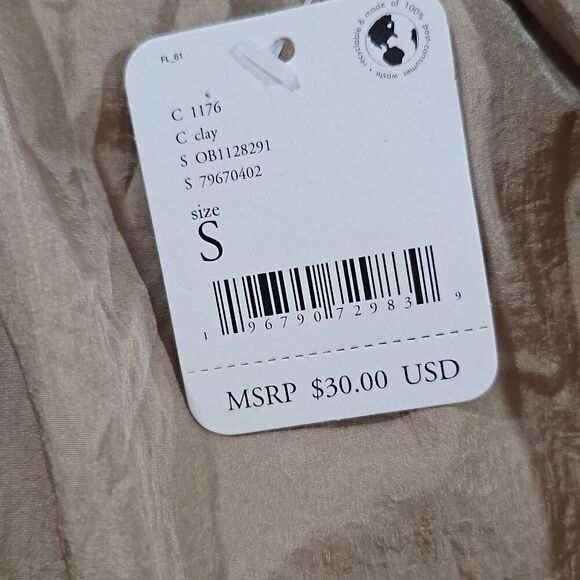 Size Small Womens Free People Movement The Way Home Clay Tan Short run workout - Picture 3 of 8